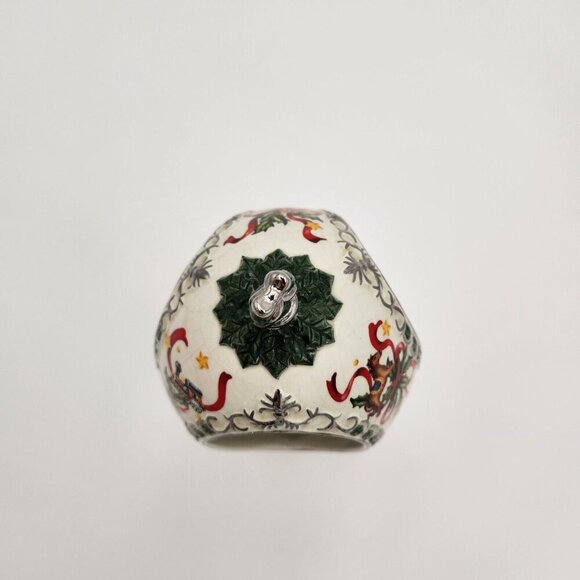 VTG 2003 Santa Claus Rotating Musical Egg Have Yourself A Merry Little Christmas - Picture 5 of 6